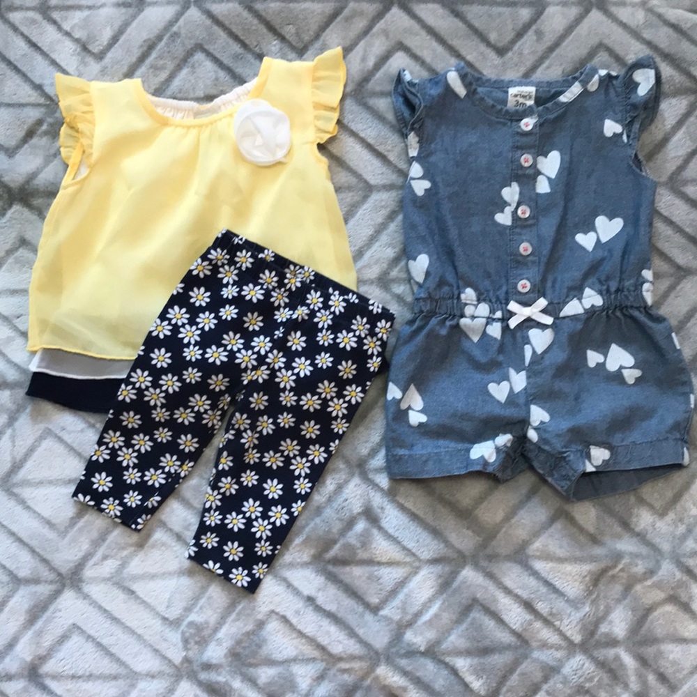 Set of 2 Baby Girl Outfits